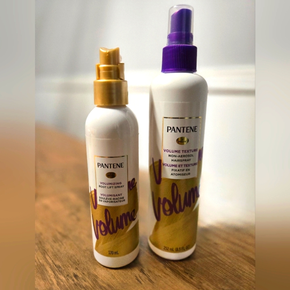 3/20$ - Pantene Volume Hair Spray Bundle